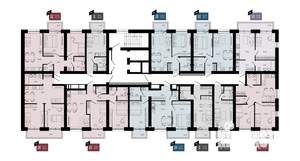 3-к квартира, вторичка, 59м2, 8/17 этаж