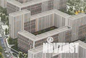 2-к квартира, строящийся дом, 53м2, 18/18 этаж