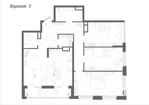 4-к квартира, вторичка, 116м2, 17/18 этаж