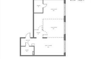 2-к квартира, вторичка, 76м2, 11/21 этаж
