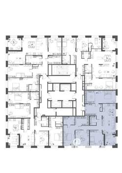 4-к квартира, вторичка, 151м2, 22/23 этаж