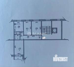 3-к квартира, вторичка, 69м2, 3/10 этаж