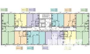 2-к квартира, строящийся дом, 53м2, 12/18 этаж