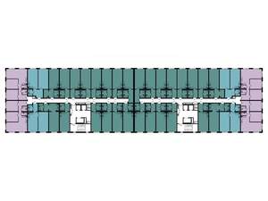 1-к квартира, строящийся дом, 33м2, 2/17 этаж