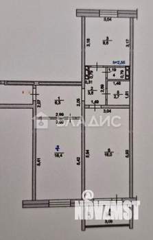 2-к квартира, вторичка, 58м2, 5/5 этаж