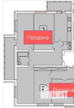 3-к квартира, вторичка, 98м2, 8/17 этаж