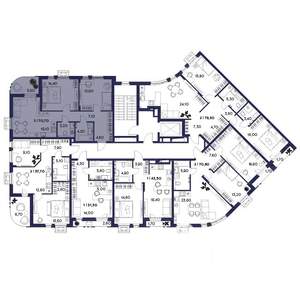 2-к квартира, вторичка, 71м2, 2/16 этаж