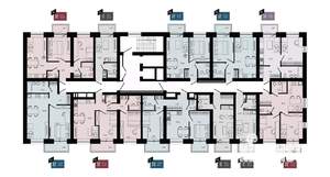 3-к квартира, вторичка, 50м2, 6/17 этаж