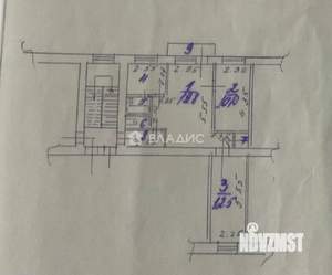 3-к квартира, вторичка, 55м2, 5/5 этаж