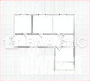 3-к квартира, вторичка, 64м2, 3/10 этаж
