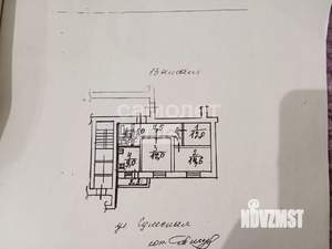 3-к квартира, вторичка, 66м2, 13/14 этаж