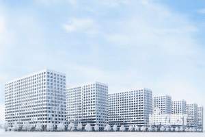 2-к квартира, строящийся дом, 65м2, 15/17 этаж