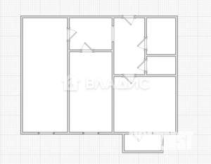 2-к квартира, вторичка, 52м2, 6/10 этаж