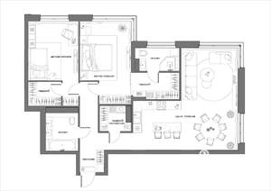 3-к квартира, вторичка, 107м2, 10/21 этаж