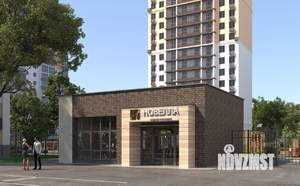 1-к квартира, строящийся дом, 46м2, 1/16 этаж