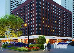 1-к квартира, вторичка, 40м2, 7/12 этаж