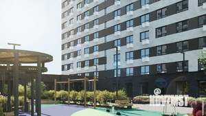 1-к квартира, строящийся дом, 33м2, 10/17 этаж