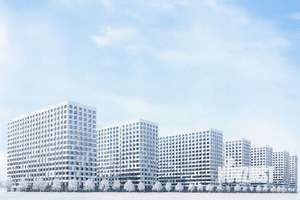 1-к квартира, строящийся дом, 37м2, 11/17 этаж