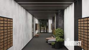 1-к квартира, строящийся дом, 34м2, 8/17 этаж