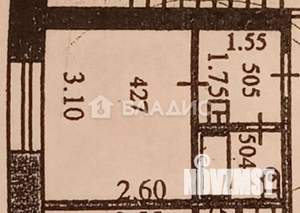 Студия квартира, вторичка, 13м2, 4/5 этаж