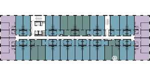 3-к квартира, вторичка, 75м2, 2/17 этаж