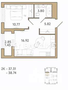 Фото квартиры на продажу (2)